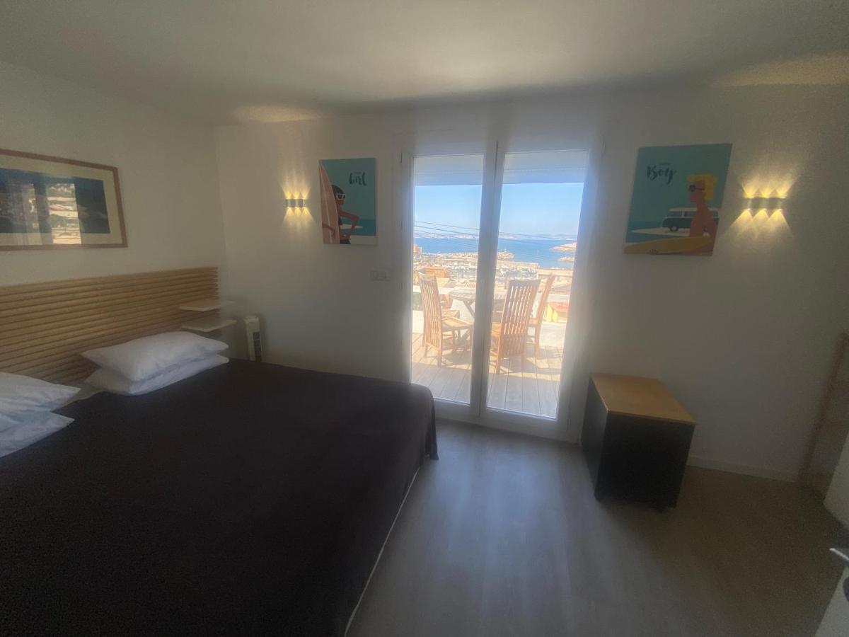 Au Coeur Du Parc National Du Massif Des Calanques, La Flibuste Des Goudes, Maison 2 Chambres, Climatisee, Jardins, Solarium, Proche Plage, Large Vue Mer マルセイユ エクステリア 写真