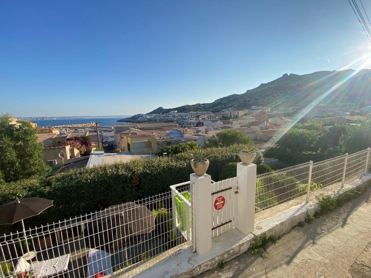 Au Coeur Du Parc National Du Massif Des Calanques, La Flibuste Des Goudes, Maison 2 Chambres, Climatisee, Jardins, Solarium, Proche Plage, Large Vue Mer マルセイユ エクステリア 写真