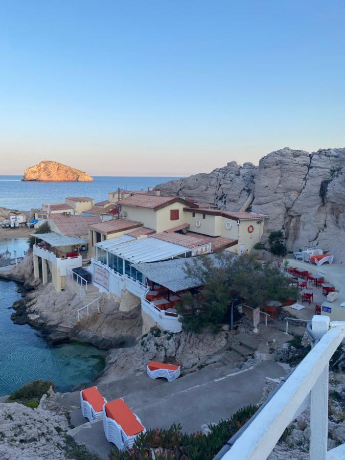 Au Coeur Du Parc National Du Massif Des Calanques, La Flibuste Des Goudes, Maison 2 Chambres, Climatisee, Jardins, Solarium, Proche Plage, Large Vue Mer マルセイユ エクステリア 写真