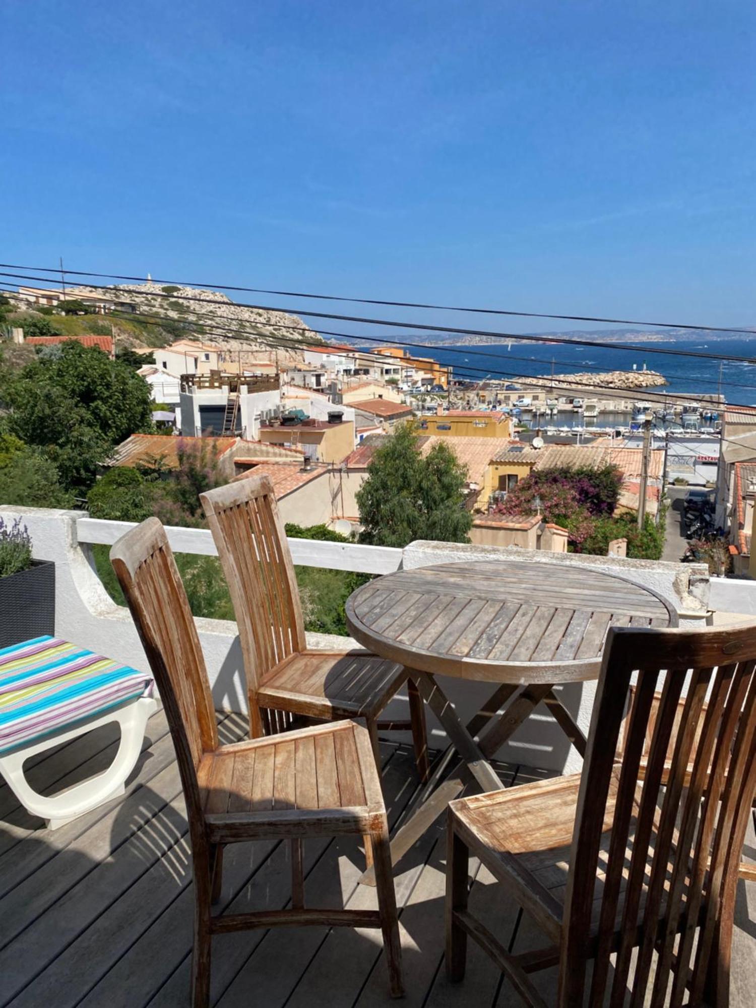 Au Coeur Du Parc National Du Massif Des Calanques, La Flibuste Des Goudes, Maison 2 Chambres, Climatisee, Jardins, Solarium, Proche Plage, Large Vue Mer マルセイユ エクステリア 写真