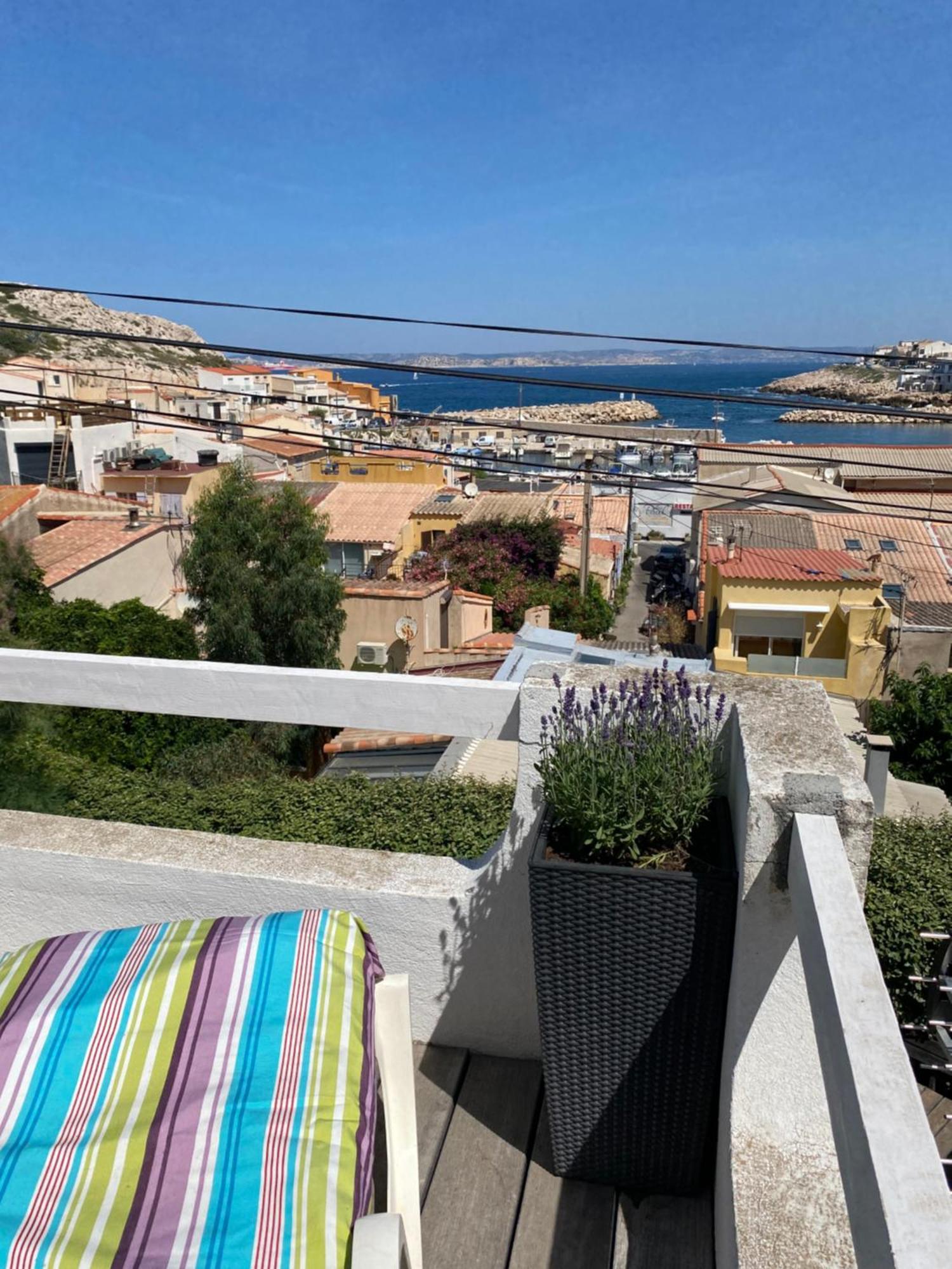 Au Coeur Du Parc National Du Massif Des Calanques, La Flibuste Des Goudes, Maison 2 Chambres, Climatisee, Jardins, Solarium, Proche Plage, Large Vue Mer マルセイユ エクステリア 写真