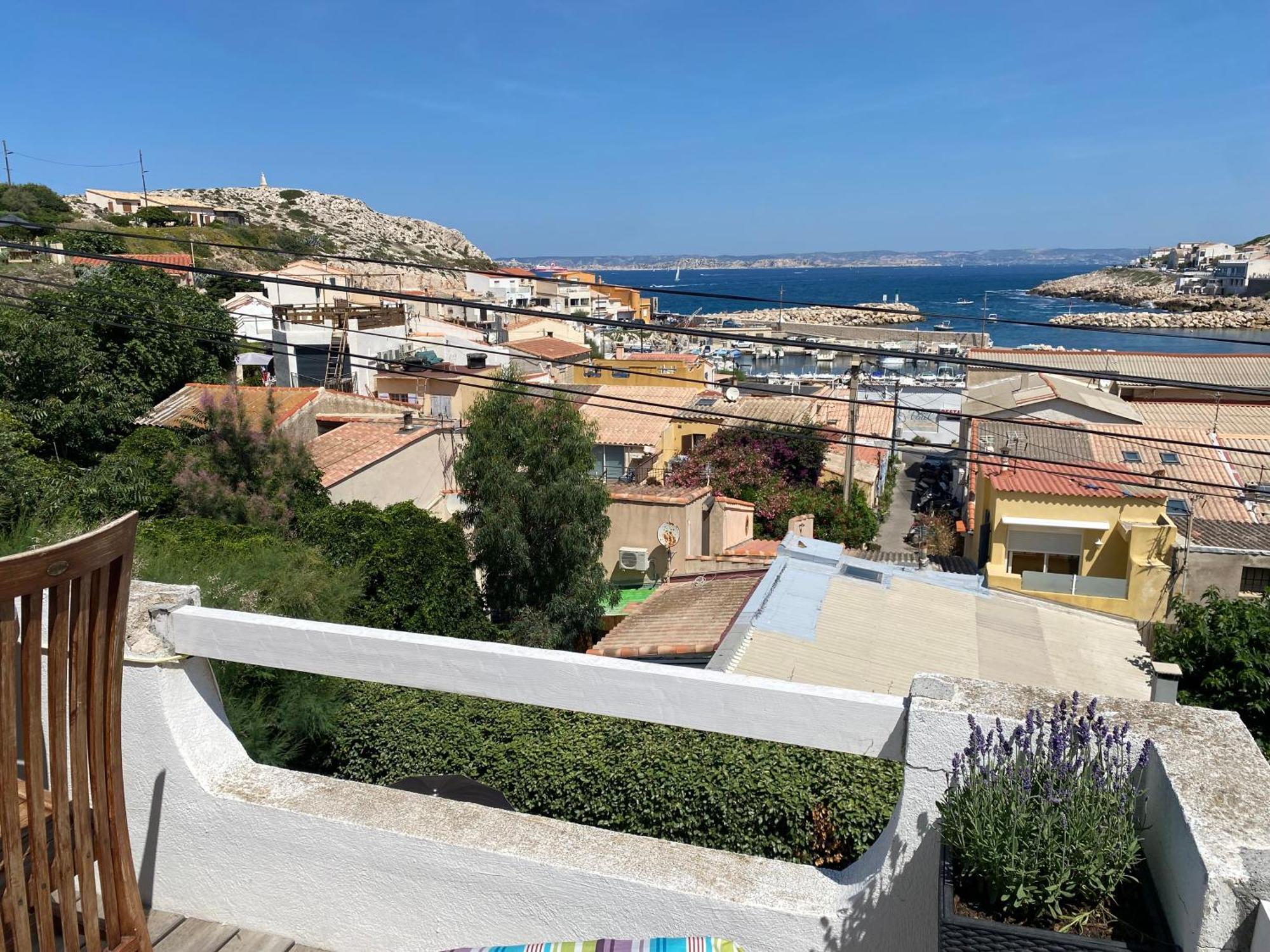 Au Coeur Du Parc National Du Massif Des Calanques, La Flibuste Des Goudes, Maison 2 Chambres, Climatisee, Jardins, Solarium, Proche Plage, Large Vue Mer マルセイユ エクステリア 写真